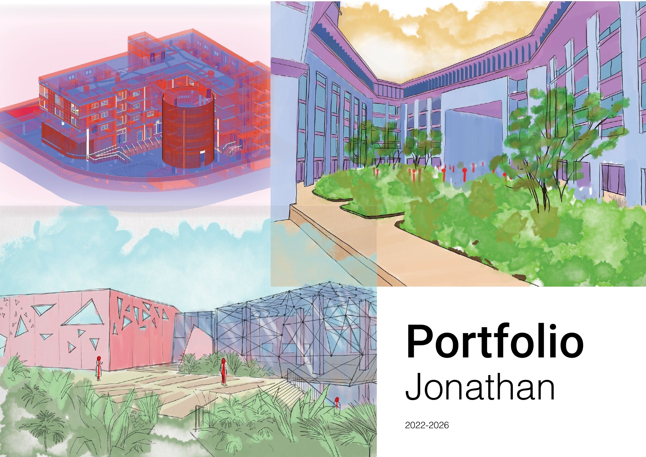 Portfolio cover — Jonathan, 2022–2026